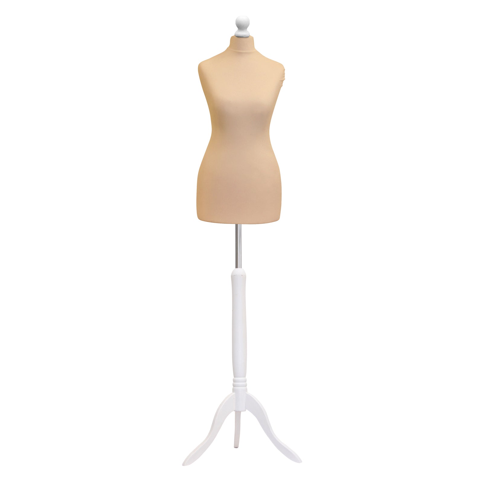 A Female Tailors Dummy Size S6 20/22 Cream