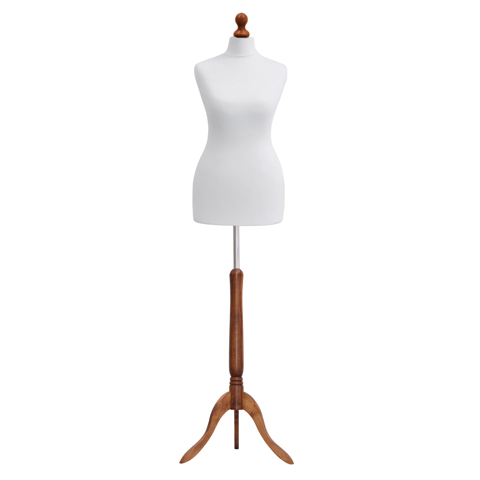 Tailor Dummy torso f2.1 Dark Wood TRIPOD White – Space King