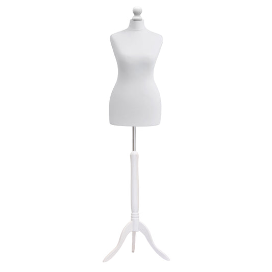 A Female Tailor's Dummy Size S3 12/14 White