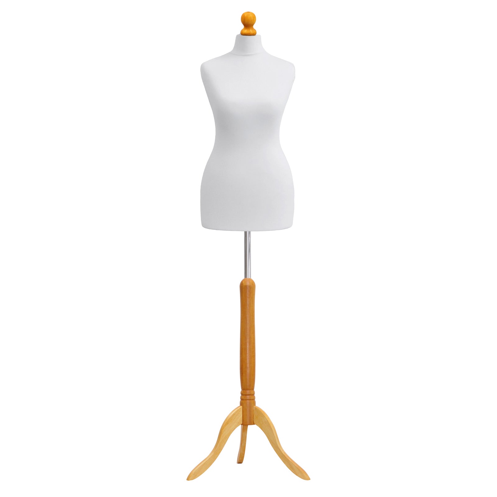 A Female Tailor's Dummy Size S1 6/8 White