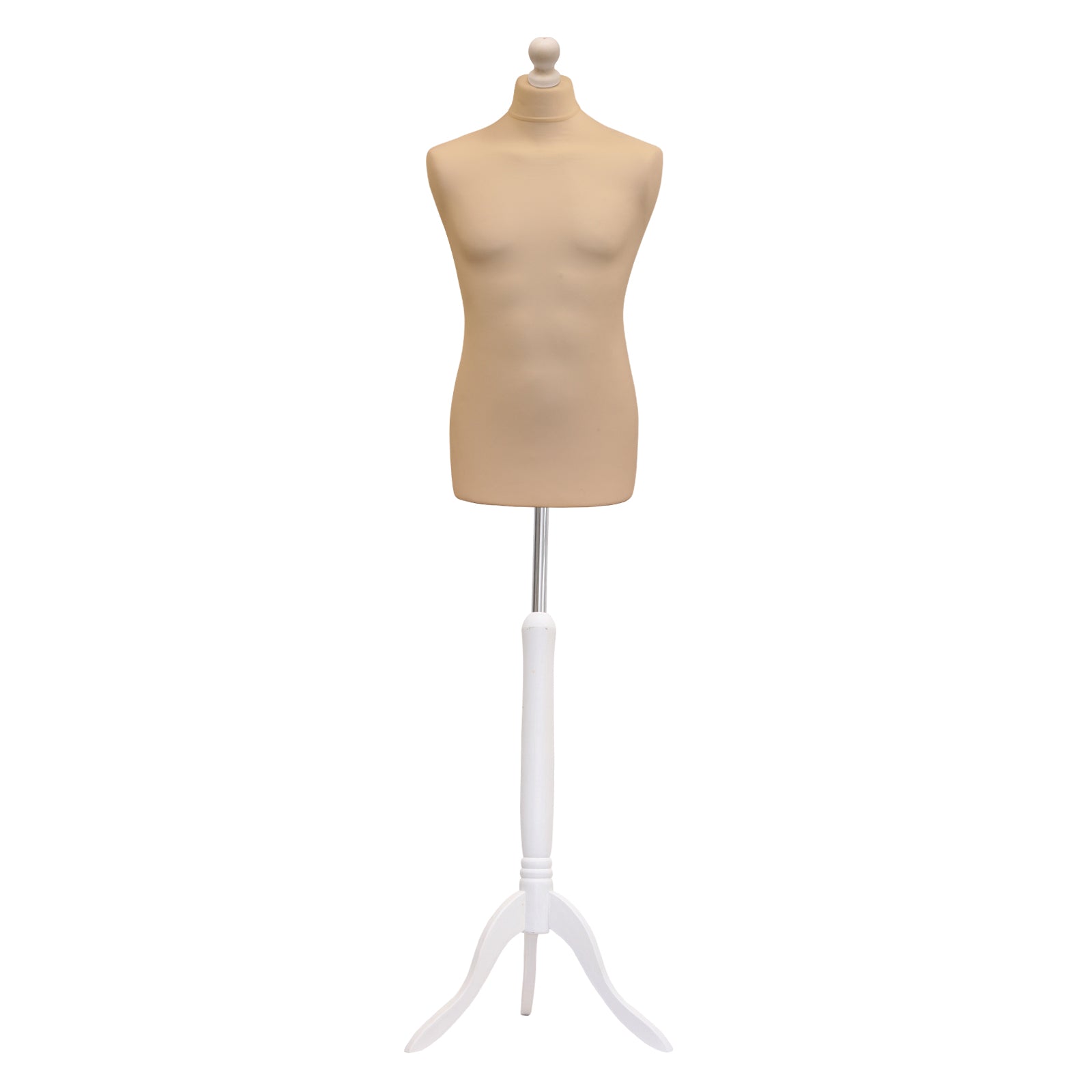 A Male Tailors Dummy Size Medium 39/41 Cream