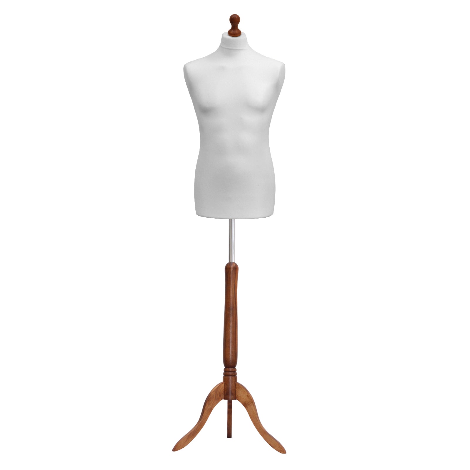 A Male Tailors Dummy Size Medium 39/41 White