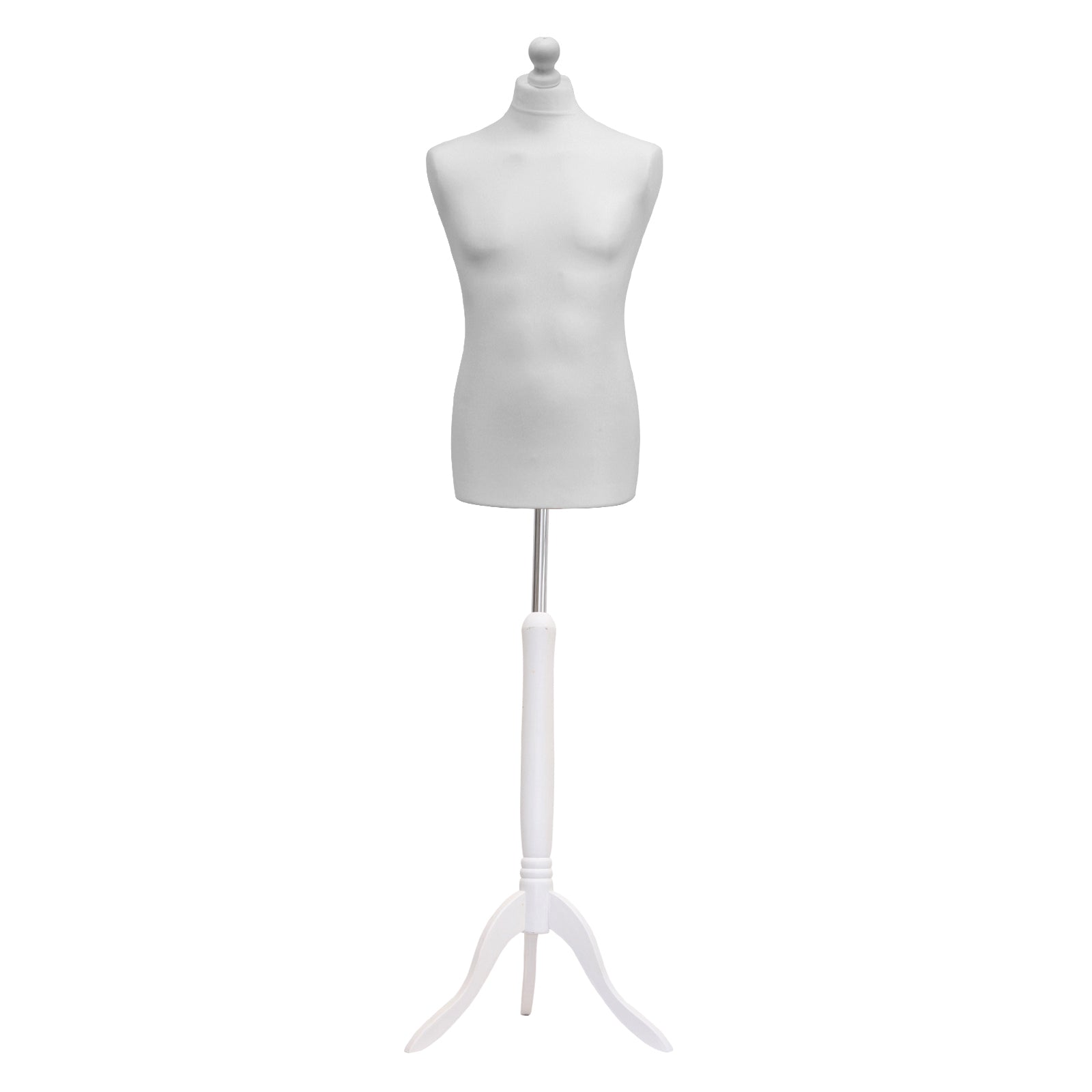 A Male Tailors Dummy Size Medium 39/41 White