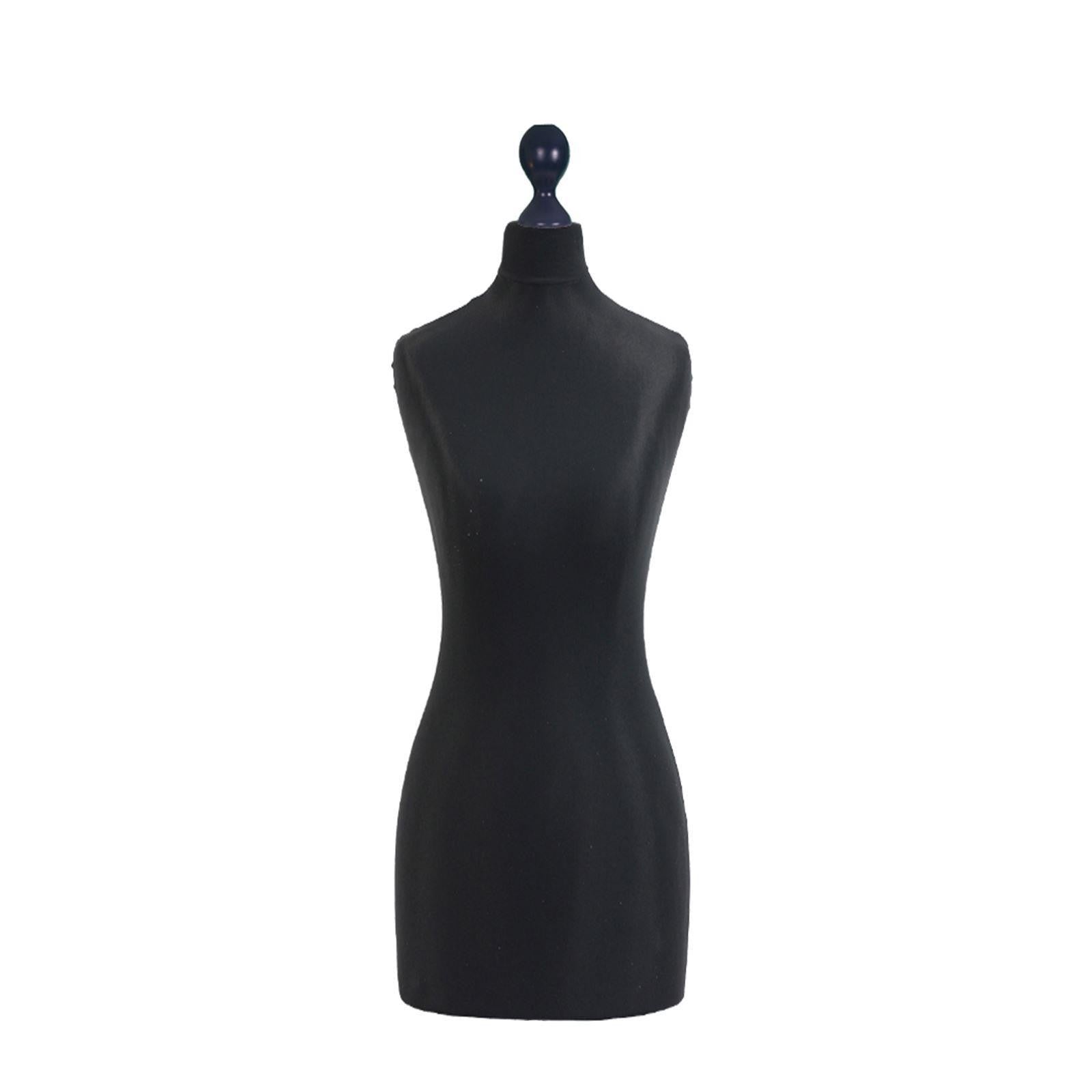 A Female Tailor's Dummy Torso Size S4 16/18 Black