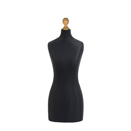 A Female Tailor's Dummy Torso Size S2 10/12 Black