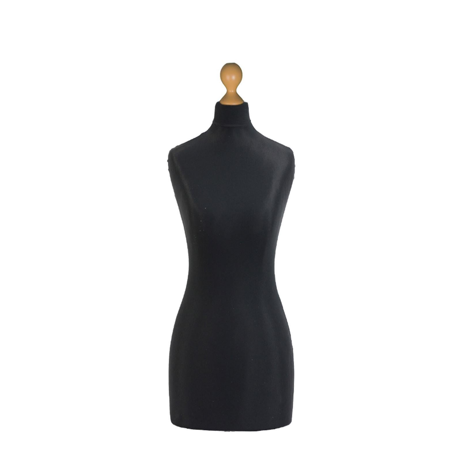 A Female Tailor's Dummy Torso Size S3 12/14 Black