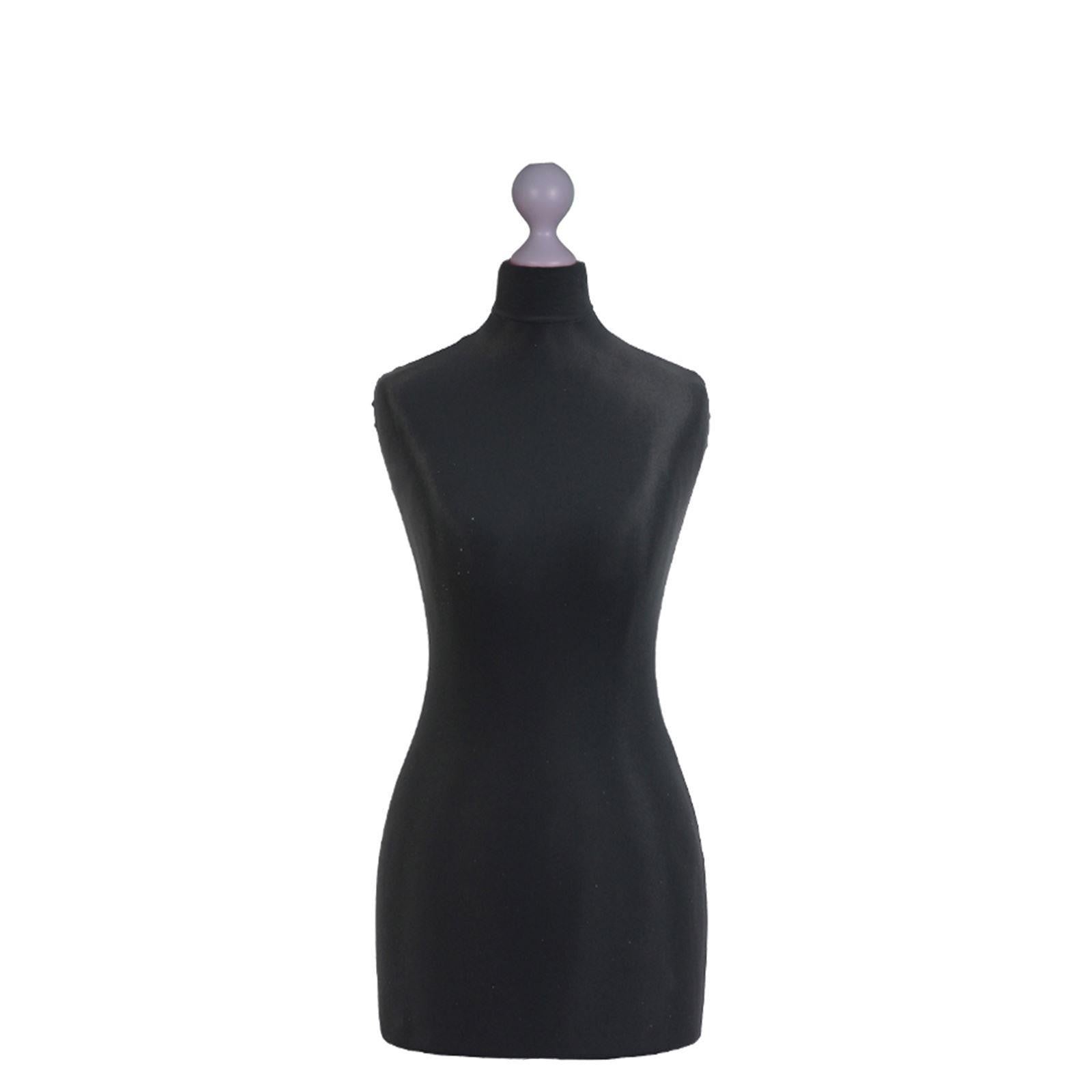 A Female Tailor's Dummy Torso Size S4 16/18 Black