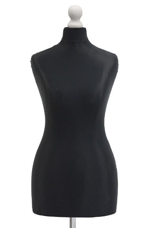 A Female Tailor's Dummy Torso Size S2 8/10 Black