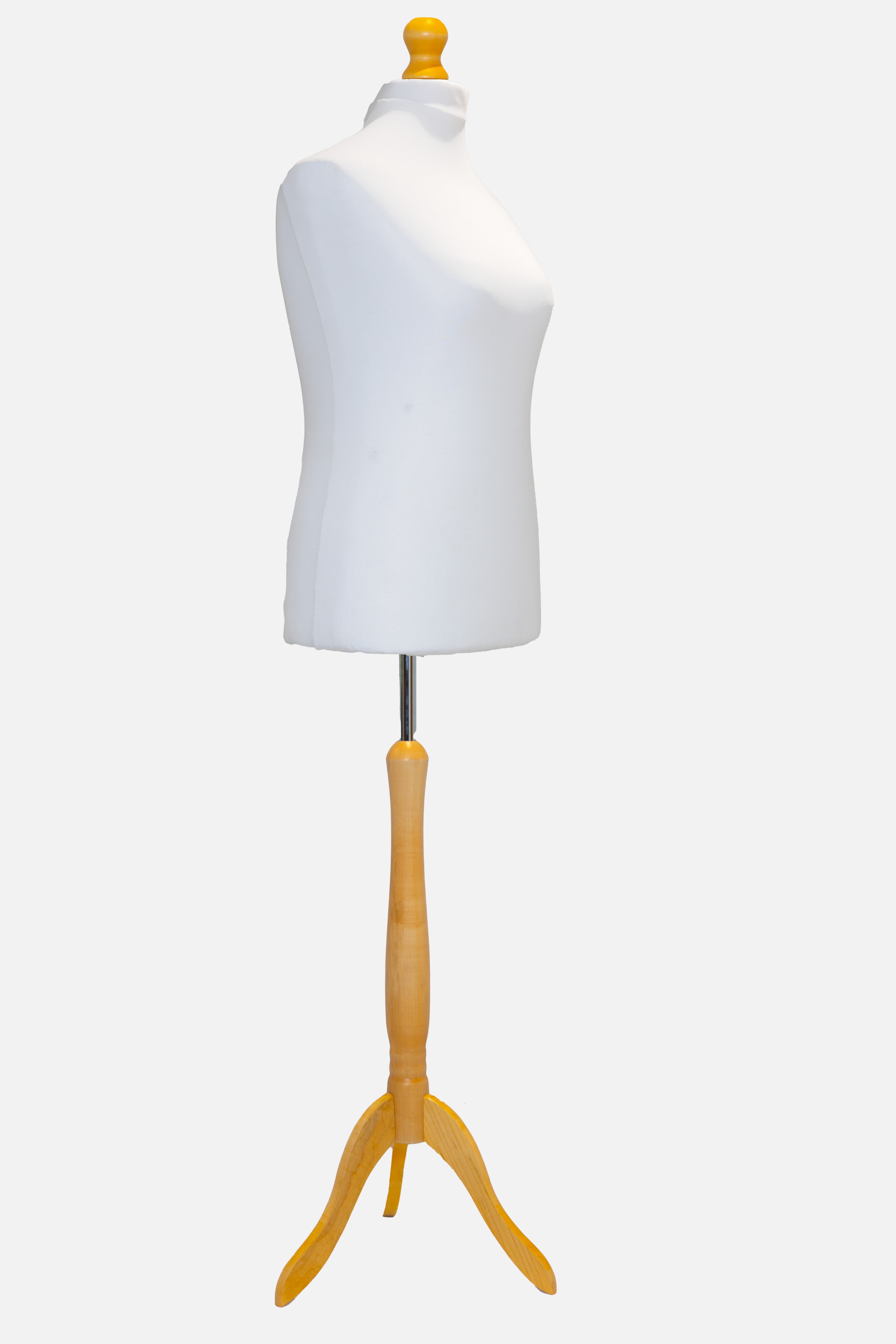 A Female Tailors Dummy Size S6 20/22 White