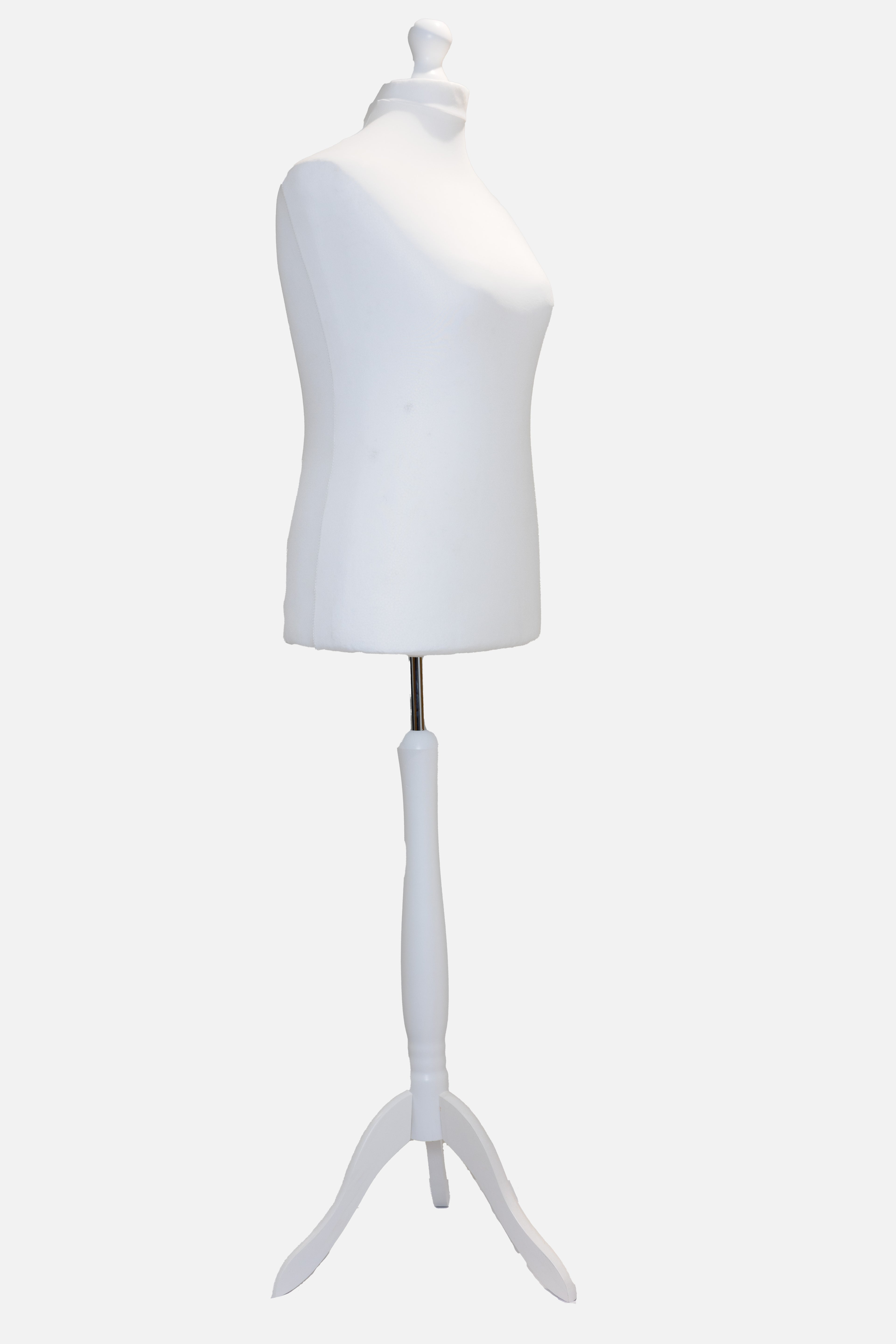 A Female Tailors Dummy Size S6 20/22 White