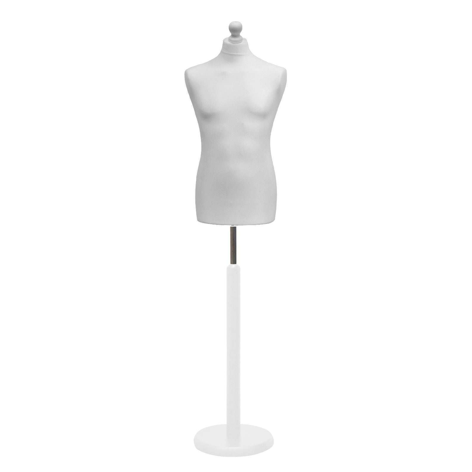 A Male Tailors Dummy Size Medium 39/41 White